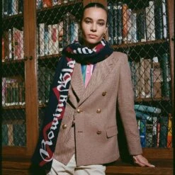 Women's Wool Herringbone Blazer -Rowingblazersus Shop color brown 2 6ca95495 5e82 41cc 850d 87a513eb06bc