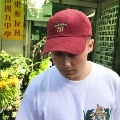 Drone Cap -Rowingblazersus Shop color burgundy corduroy 2 3d6d30f2 b3aa 4cee a259 a80bcb84cb52