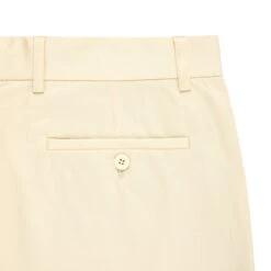 Men's Cotton Trim Fit Twill Trousers -Rowingblazersus Shop color cream 3 d3829751 1da6 4a72 b245 ebeece57792d