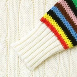 Wool Cricket Sweater -Rowingblazersus Shop color croquet stripe 2