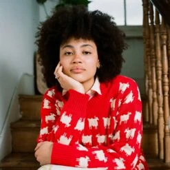 Warm & Wonderful Women's Fitted "Diana Edition" Cotton Sheep Sweater 12 Warm & Wonderful Women's Fitted "Diana Edition" Cotton Sheep Sweater -Rowingblazersus Shop color diana red 3 cf4207c5 dbcf 4847 bf8c 8f0456aec900