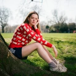 Warm & Wonderful Women's Fitted "Diana Edition" Cotton Sheep Sweater 17 Warm & Wonderful Women's Fitted "Diana Edition" Cotton Sheep Sweater -Rowingblazersus Shop color diana red 8 3a9b1fab 9216 4968 8e72 55cdd7533830