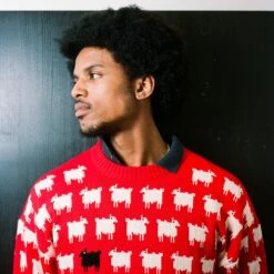 Warm & Wonderful Men's "Diana Edition" Cotton Sheep Sweater -Rowingblazersus Shop color diana red 8 9378d2c9 e0b7 40a5 96d0 794bf7a9eafb