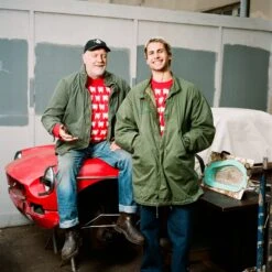 Warm & Wonderful Men's "Diana Edition" Cotton Sheep Sweater -Rowingblazersus Shop color diana red 9 6c3251f1 5af8 4b7a bf7b f7a3e214184b