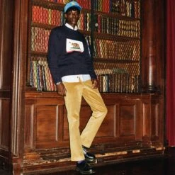 Men's Ultra Wide-Wale Corduroy Trousers -Rowingblazersus Shop color gold 4 c995470c 2f70 4fe0 9138 bb026908ac52