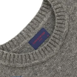 Gyles & George Men's "I'm A Luxury" Sweater 35 Gyles & George Men's "I'm A Luxury" Sweater -Rowingblazersus Shop color grey 5