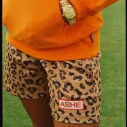 Ashe Sport Logo Mesh Short 22 Ashe Sport Logo Mesh Short -Rowingblazersus Shop color leopard 3