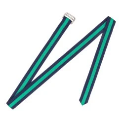 Extra-long Grosgrain Belt -Rowingblazersus Shop color navy green 2