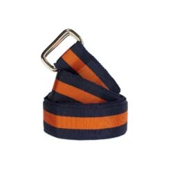 Extra-long Grosgrain Belt -Rowingblazersus Shop color navy orange 1