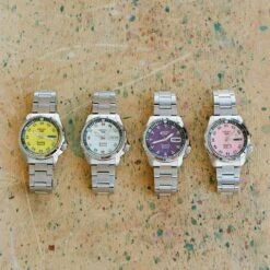 Rowing Blazers X Seiko 5 Sports Watch (Limited Edition 2023) -Rowingblazersus Shop color pink 13