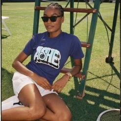 Ashe "Hope" Graphic Tee 16 Ashe "Hope" Graphic Tee -Rowingblazersus Shop color purple sky 3