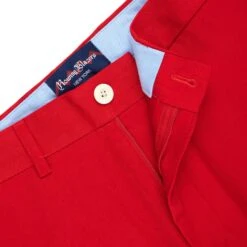 Men's Cotton Trim Fit Twill Trousers -Rowingblazersus Shop color red 2 e1df0b22 392f 4948 8bd1 0e2ee7164cec