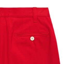Men's Pleated Relaxed Fit Cotton Twill Trousers 36 Men's Pleated Relaxed Fit Cotton Twill Trousers -Rowingblazersus Shop color red 3 8cd0ff4a c31d 49f2 9082 aa645d1ad776