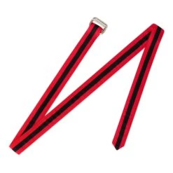 Extra-long Grosgrain Belt -Rowingblazersus Shop color red black 2