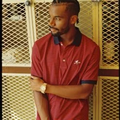 Arthur Ashe 1968 Tennis Polo -Rowingblazersus Shop color u s a micro stripe 5