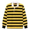 Hockney Stripe #1 Rugby -Rowingblazersus Shop color yellow black stripe 1