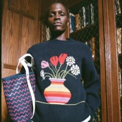 Rowing Blazers X J.Stark Woodbine Tote Bag -Rowingblazersus Shop color zig zag 3