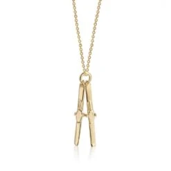 Rowingblazersus Shop 34 Rowingblazersus Shop -Rowingblazersus Shop gold ski charm necklace jet set candy