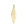 St. Barths Surfboard Charm -Rowingblazersus Shop gold st barths surfboard charm jet set candy