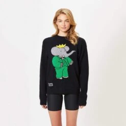 Babar Cashmere Sweater 10 Babar Cashmere Sweater -Rowingblazersus Shop image 74c58ff4 f797 4210 8927 58867b390b3f