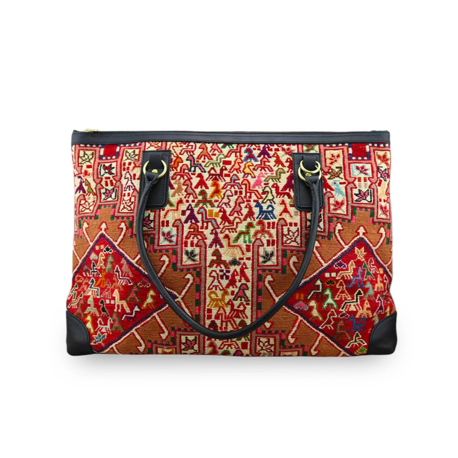 Artemis Sumak Kilim Weekender Bag 3 Artemis Sumak Kilim Weekender Bag