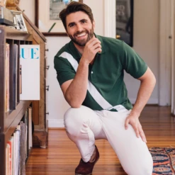 Harriman Satin-Stripe Polo Shirt 41 Harriman Satin-Stripe Polo Shirt -Rowingblazersus Shop rb polo sash green