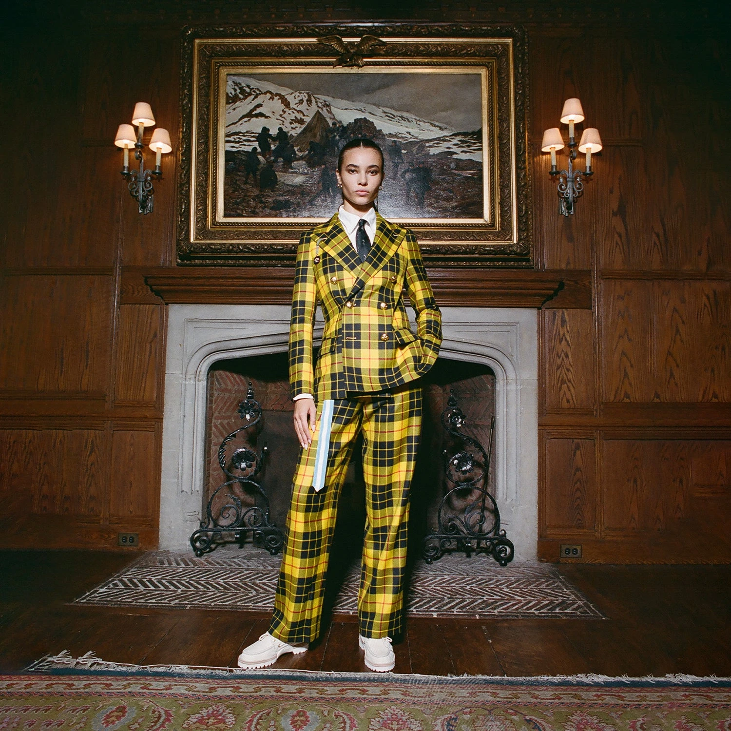 Women's MacLeod Tartan Diana Jacket 7 Women's MacLeod Tartan Diana Jacket - Image 5