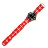 Watch Strap In Swiss Red And White -Rowingblazersus Shop watchstrap swiss